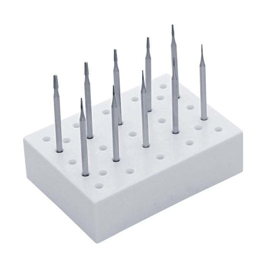 Technique™ Cylinder Cone Cross-Cut Bur, Set of 10