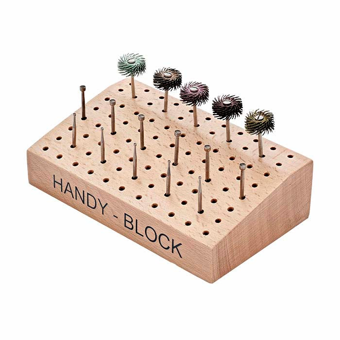 Wood Angled Bur Block – Amadesa