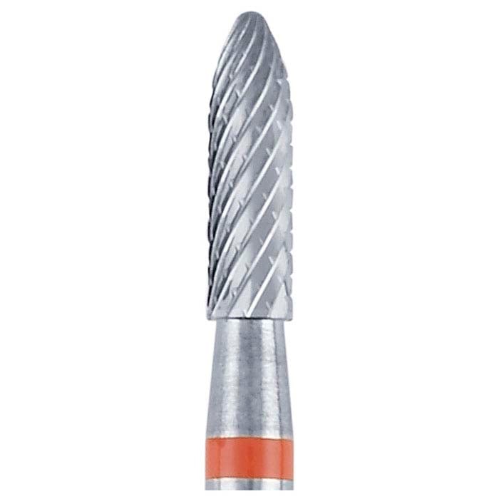 AdvantEdge Tungsten Carbide Cylinder Cone Bur, Medium, 2.3mm