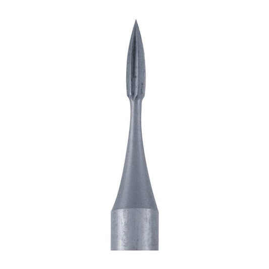 Busch® Tungsten Vanadium Single-Cut Flame Bur
