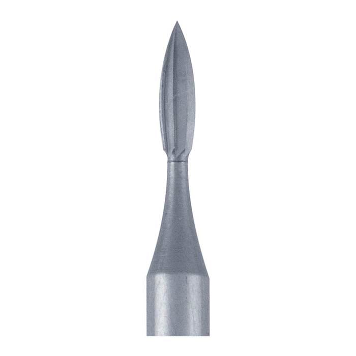 Busch® Tungsten Vanadium Single-Cut Flame Bur