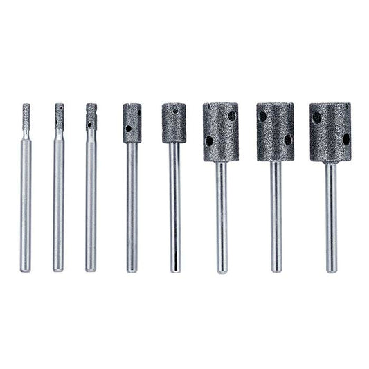 Diamond Core Drills, Set of 8