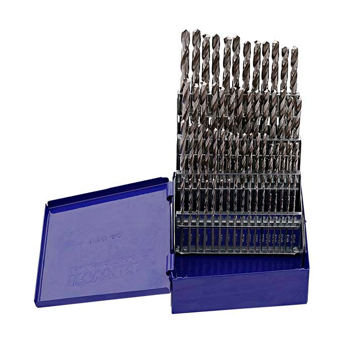 Irwin Wire-Gauge Twist Drills, Set of 60