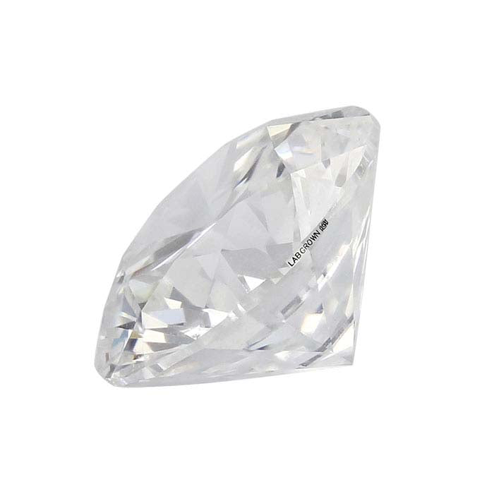 Laboratoriedyrket diamant 1,5 ct. rund, I, SI1