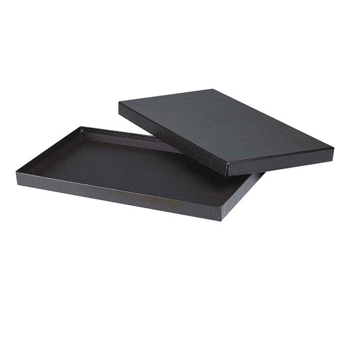 Black Economy Full-Size Tray with Lid