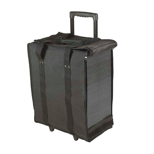 Schwarzer weicher Rollkoffer