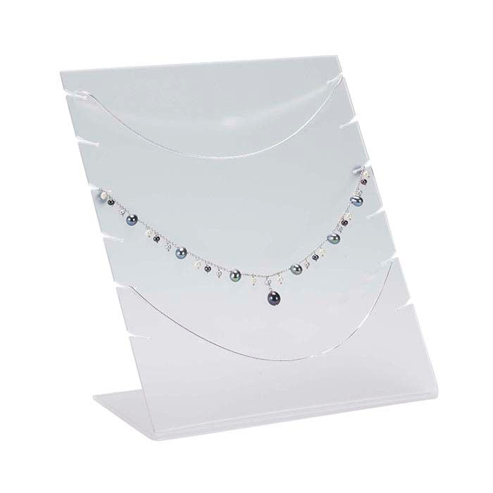 Frost Acrylic Necklace Display