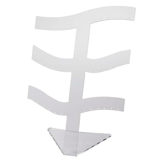 Clear Acrylic Tree Earring Display