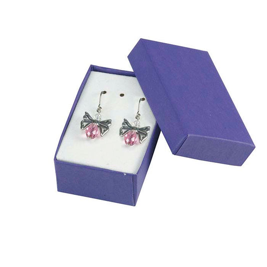 Velour-Flocked 63.5mm x 38.1mm Cardboard Gift Box Insert