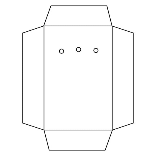 Velour-Flocked 63.5mm x 38.1mm Cardboard Gift Box Insert