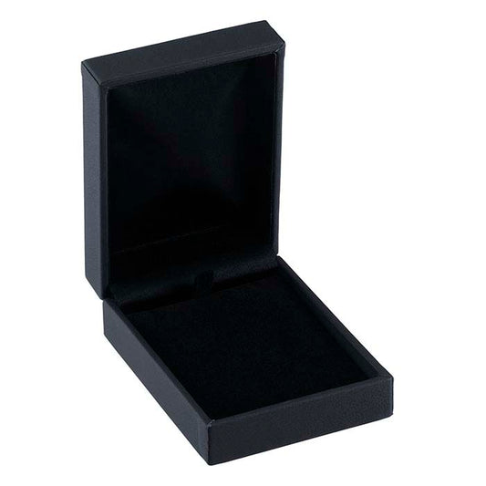Black Leatherette Midnight Collection Pendant Gift Box