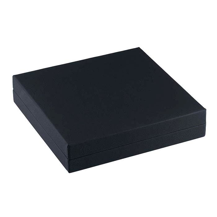 Black Leatherette Midnight Collection Necklace Gift Box