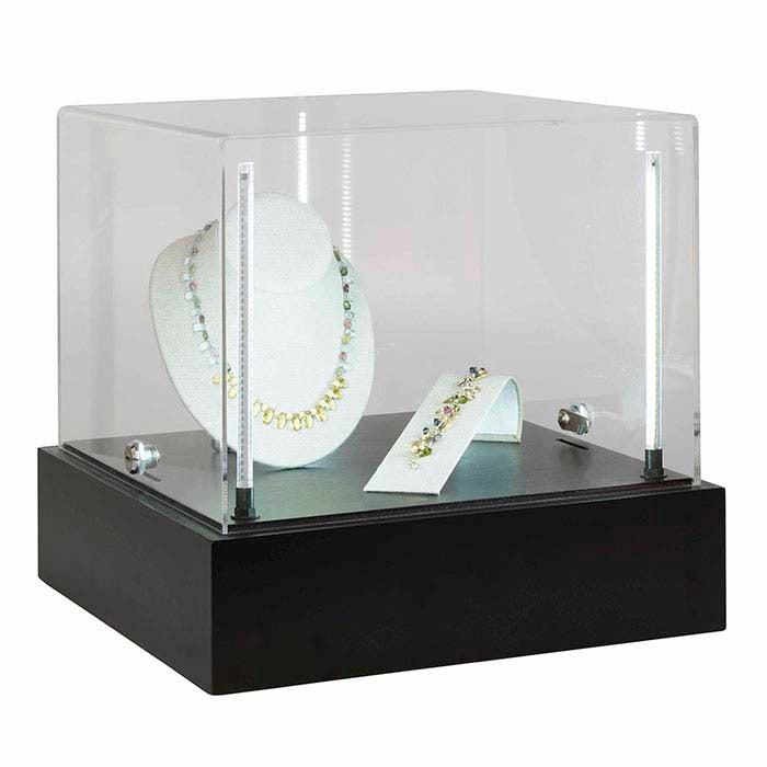 Acrylic Lockable Lighted Showcase