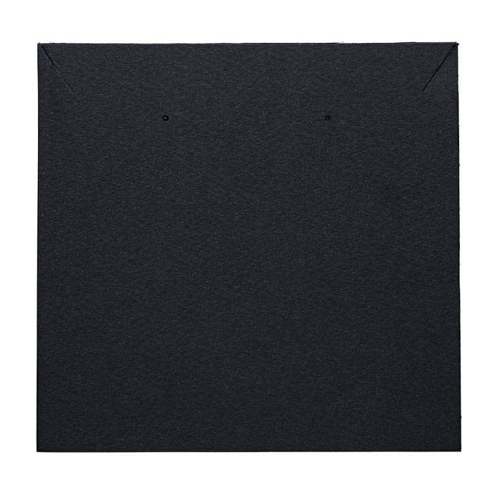 Black Pendant and Earring Presentation Card Insert