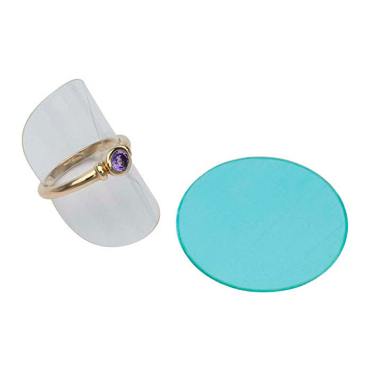 Clear Acrylic Ring Disc Display