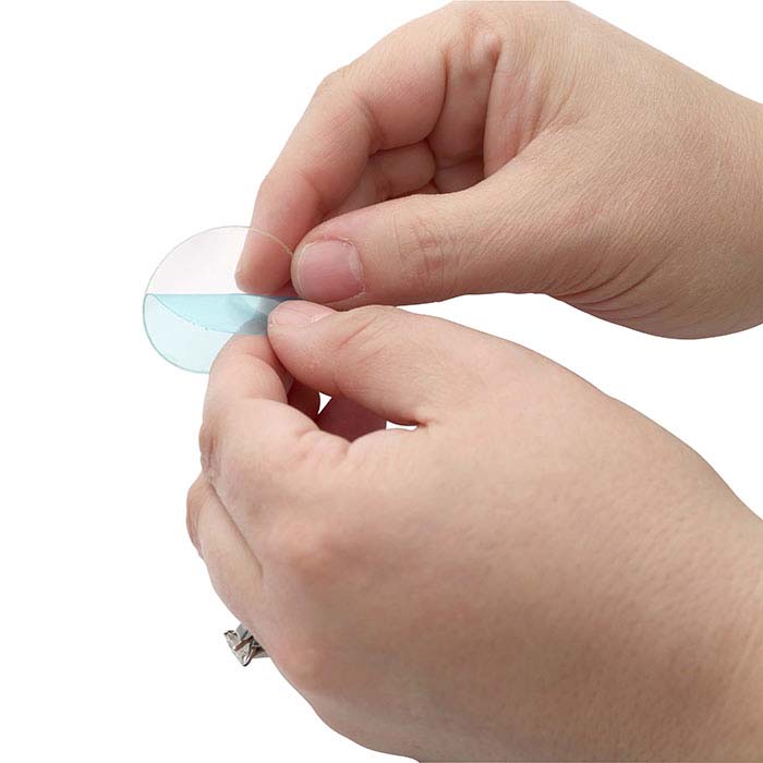 Clear Acrylic Ring Disc Display