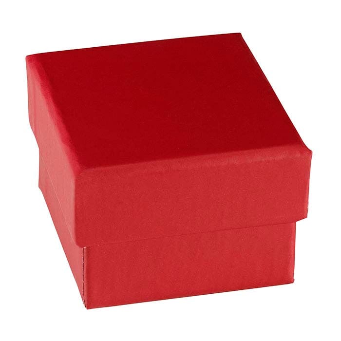 Soft Touch Red Ring Gift Box