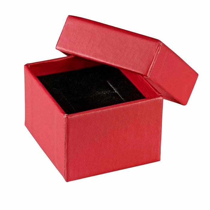 Soft Touch Red Ring Gift Box