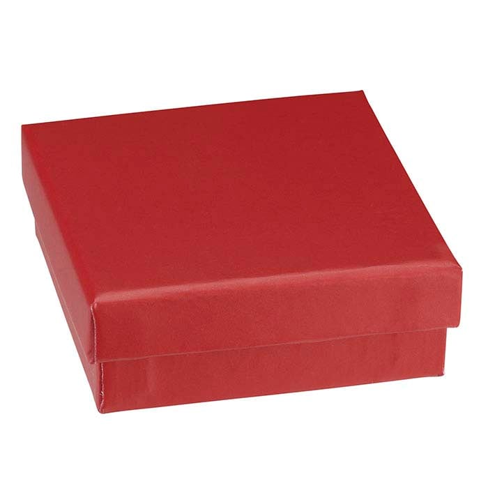 Soft Touch Red Pendant or Earring Gift Box