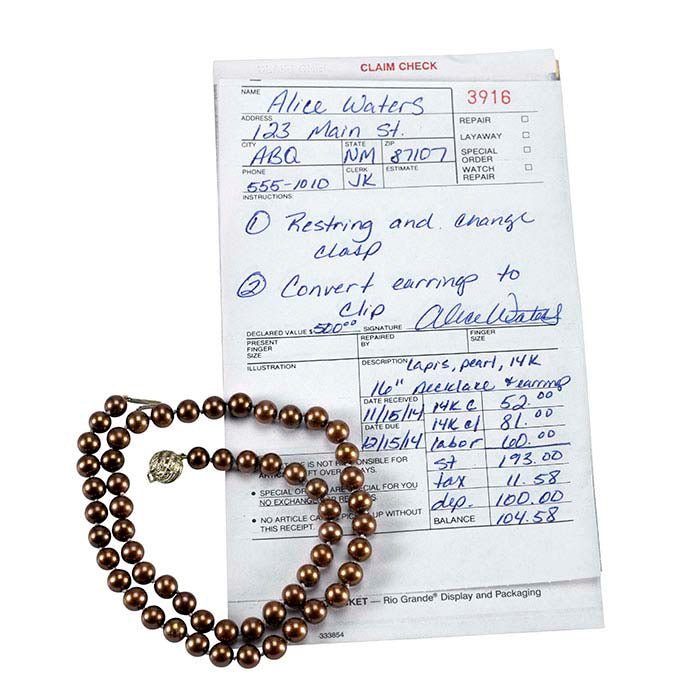 Trak-It Ticket®, Unnumbered