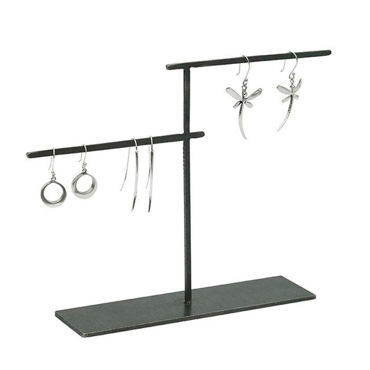 Artisan Metal Two-Bar Earring Display