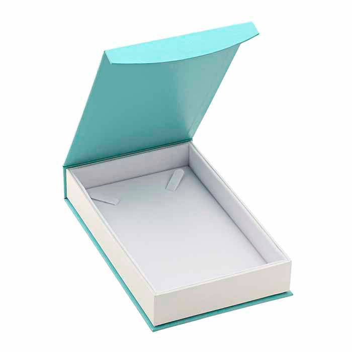 Teal Blue Necklace Gift Box