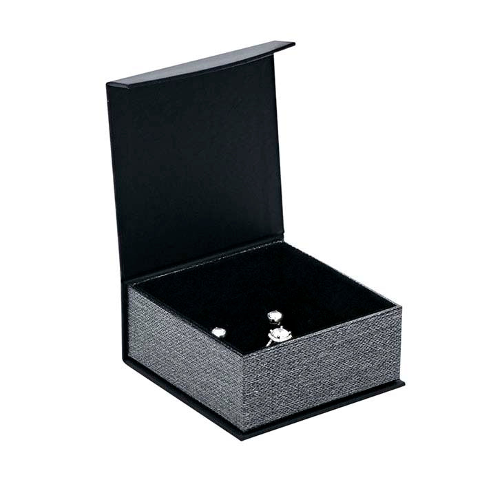 "Silver Night" Metallic & Black Combination Gift Box