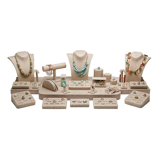 Burlap Display Collection, 29-Piece