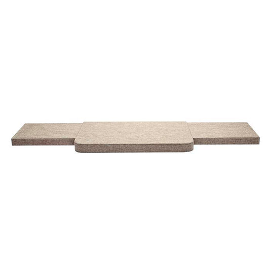 Burlap Three-Piece Riser Display Set