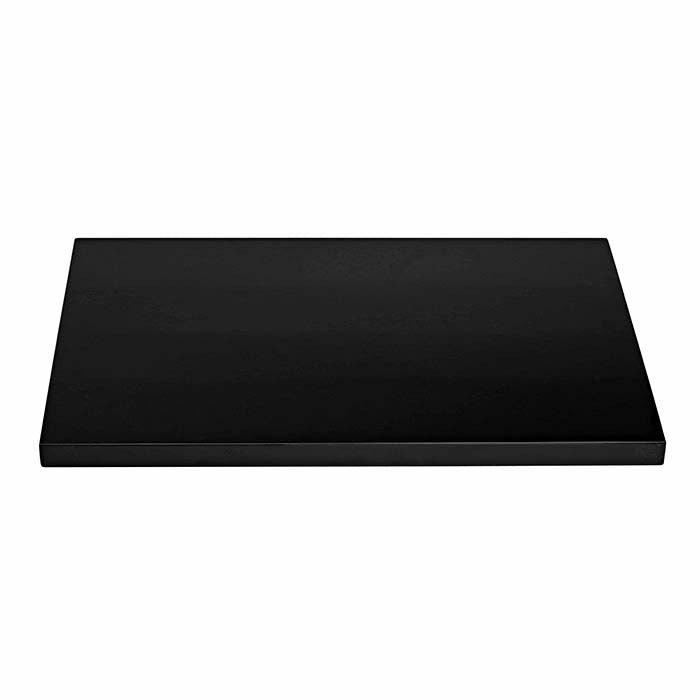 Glossy Black Rectangle Riser Display