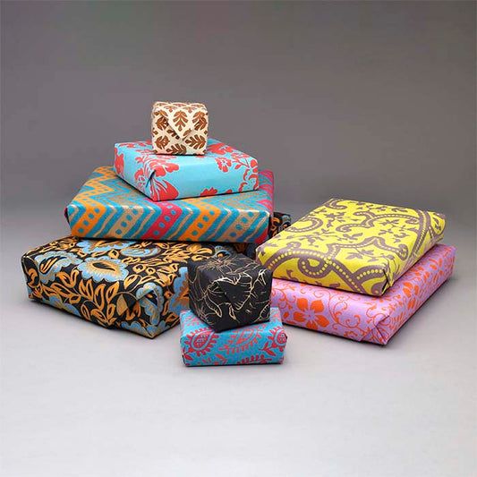 Cotton Gift Wrapping Sheet Assortment