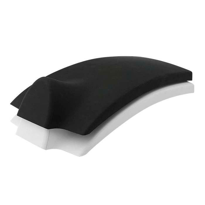 White Plastic Travel Necklace Bust Display, 342.9 mm