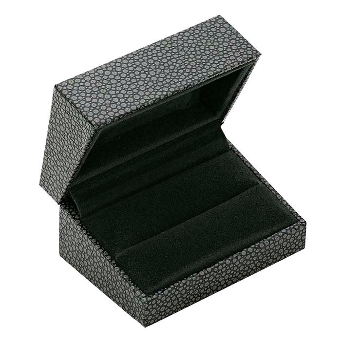 Stringray Textured Double Ring Gift Box