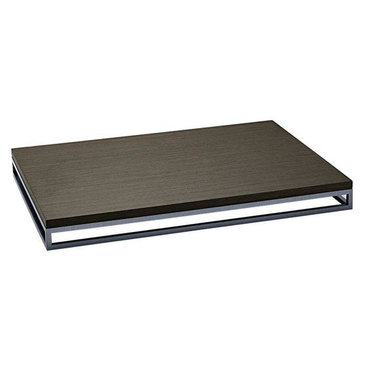 Telaio in acciaio 355,6 mm x 254,0 mm x 25,4 mm con inserto rialzato intercambiabile "Ebano"