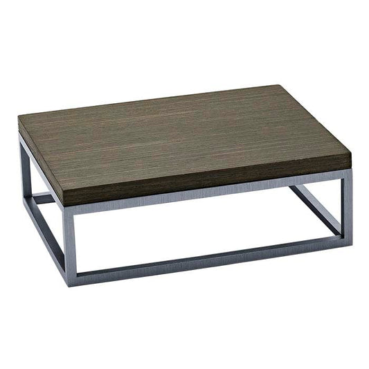 Stål 177.8mm x 139.7mm x H-ramme med udskiftelig "Ebony" forhøjerindsats