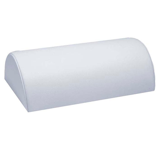 White Faux Leather Half-Moon Bracelet Display