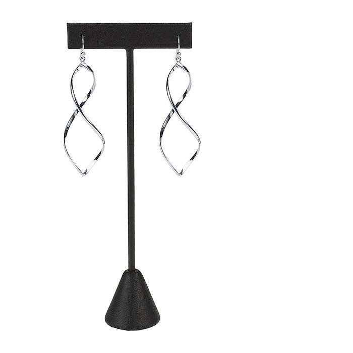 Faux Leather T-Stand Earring Displays, 165.1 mm