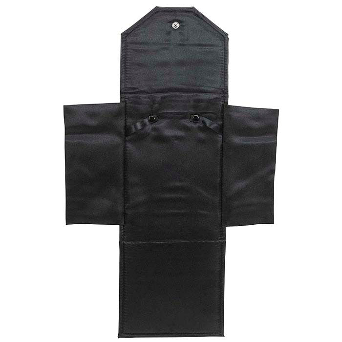 Black Vinyl Large Necklace Folder