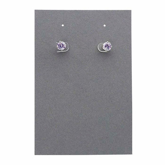 Wrought Iron Vertical Pierced or Clip Earring Card