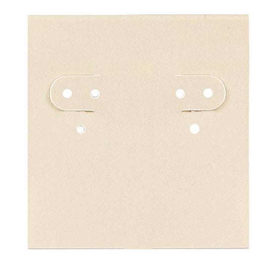 Sand Plastic Hanging Earring Card