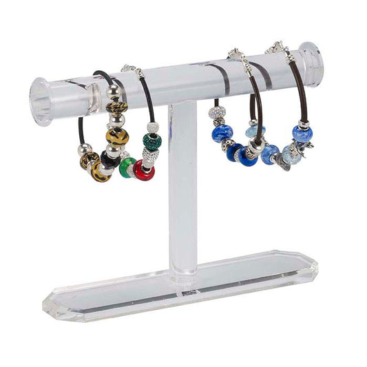 Clear Acrylic Bar Bracelet Display