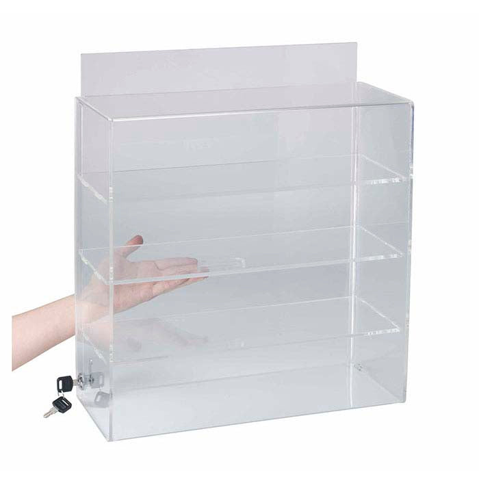 Clear Acrylic Lockable Display Case