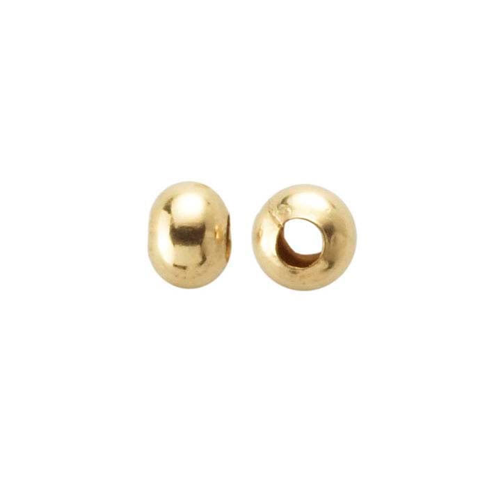 12/20 Yellow Gold-Filled Donut Bead