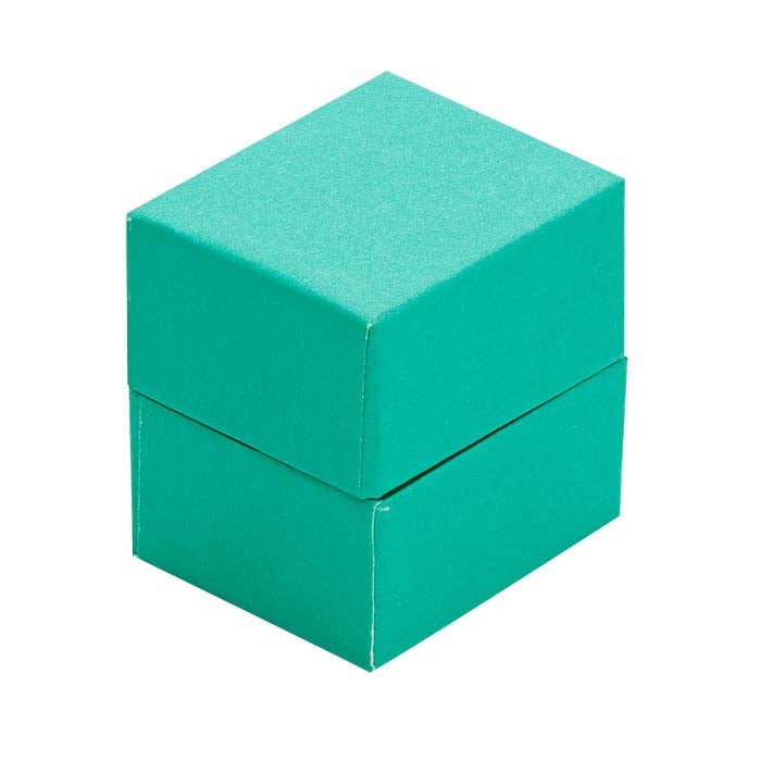 Tropical Blue Paper-Covered Gift Box