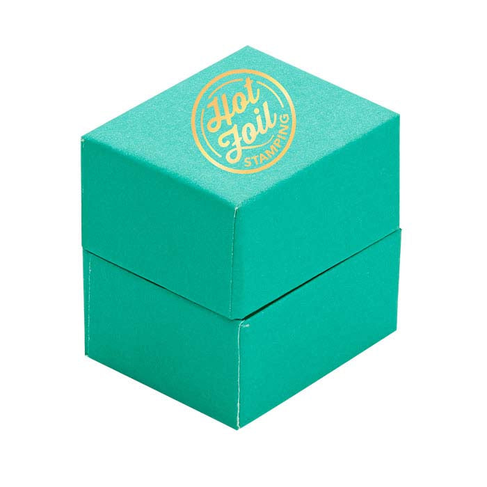 Tropical Blue Paper-Covered Gift Box