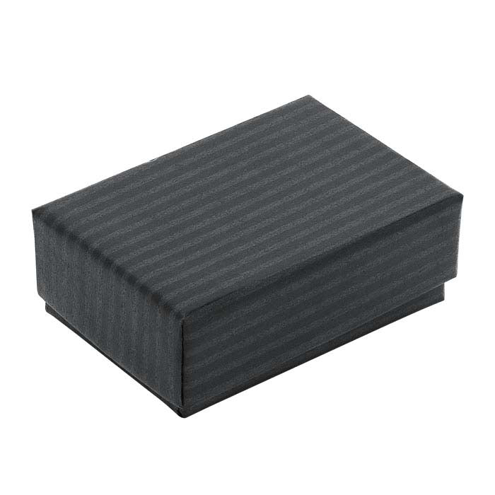 Black Pintripe Recycled-Paper Gift Box