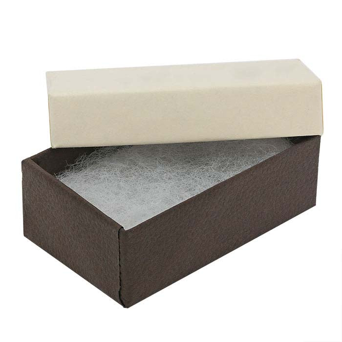 Coffee Shop Coffee & Cream Recycled-Paper Textured Gift Box
