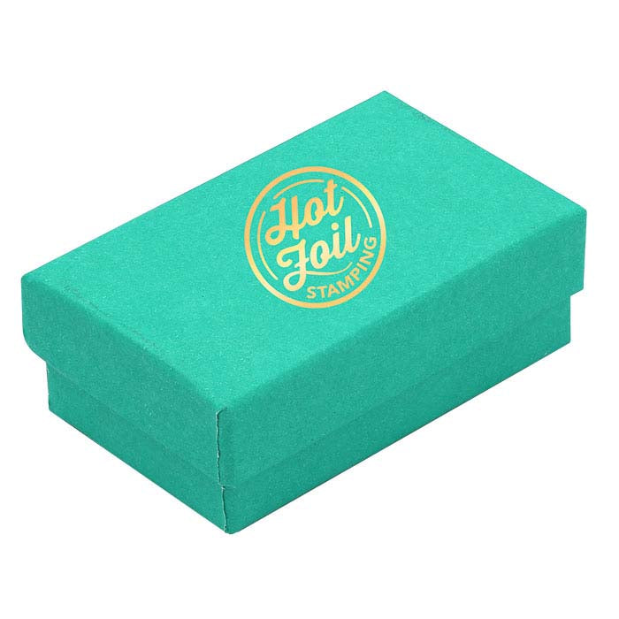 Tropical Blue Paper-Covered Gift Box