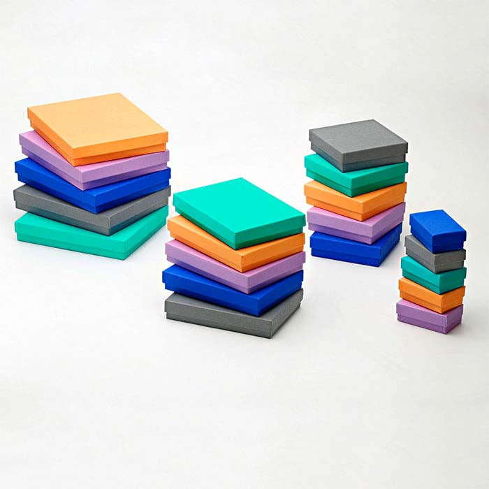 Tropical Blue Paper-Covered Gift Box