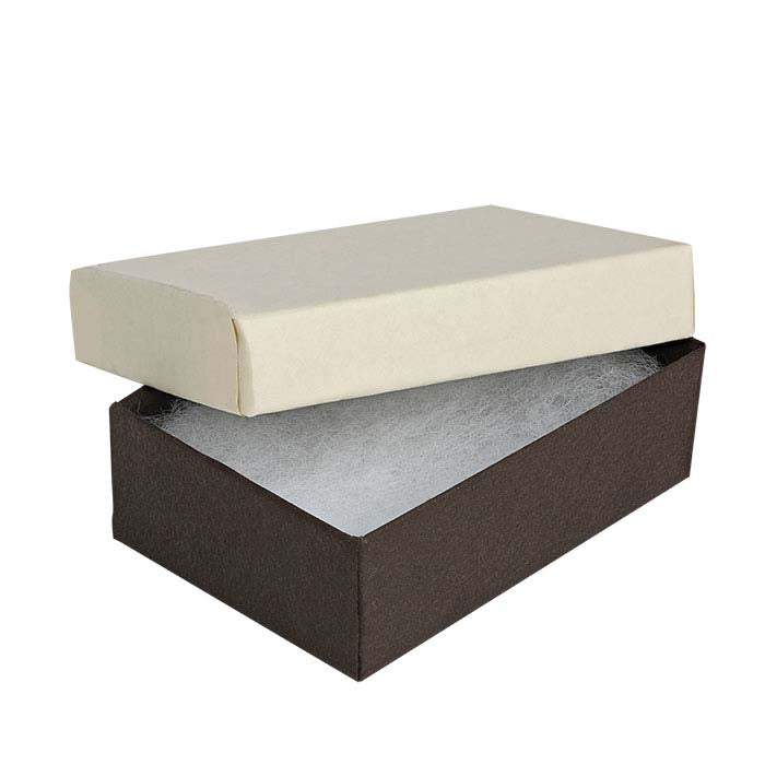 Coffee Shop Coffee & Cream Recycled-Paper Textured Gift Box